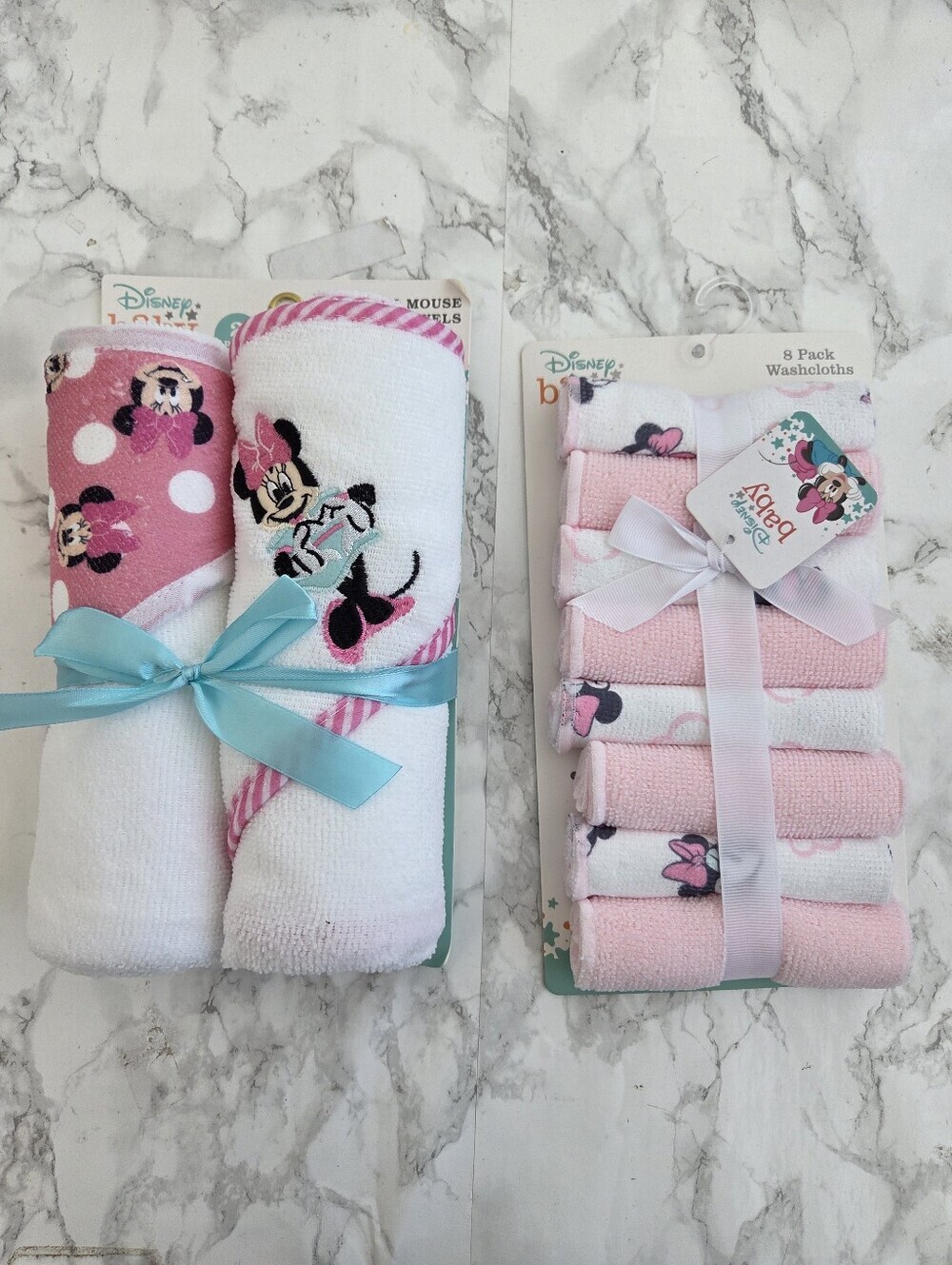 Disney Minnie  baby Towels & Washcloths  Baby Shower Gift
